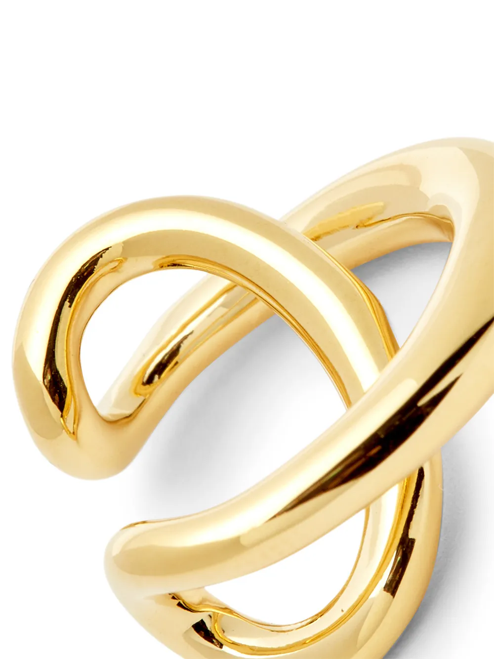  Charlotte Chesnais Initial Ear Cuff   Gold 