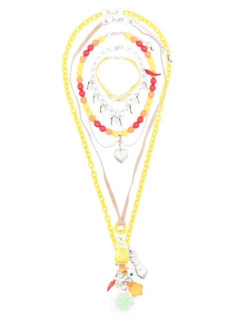 Amir Slama four-strand charm necklace 