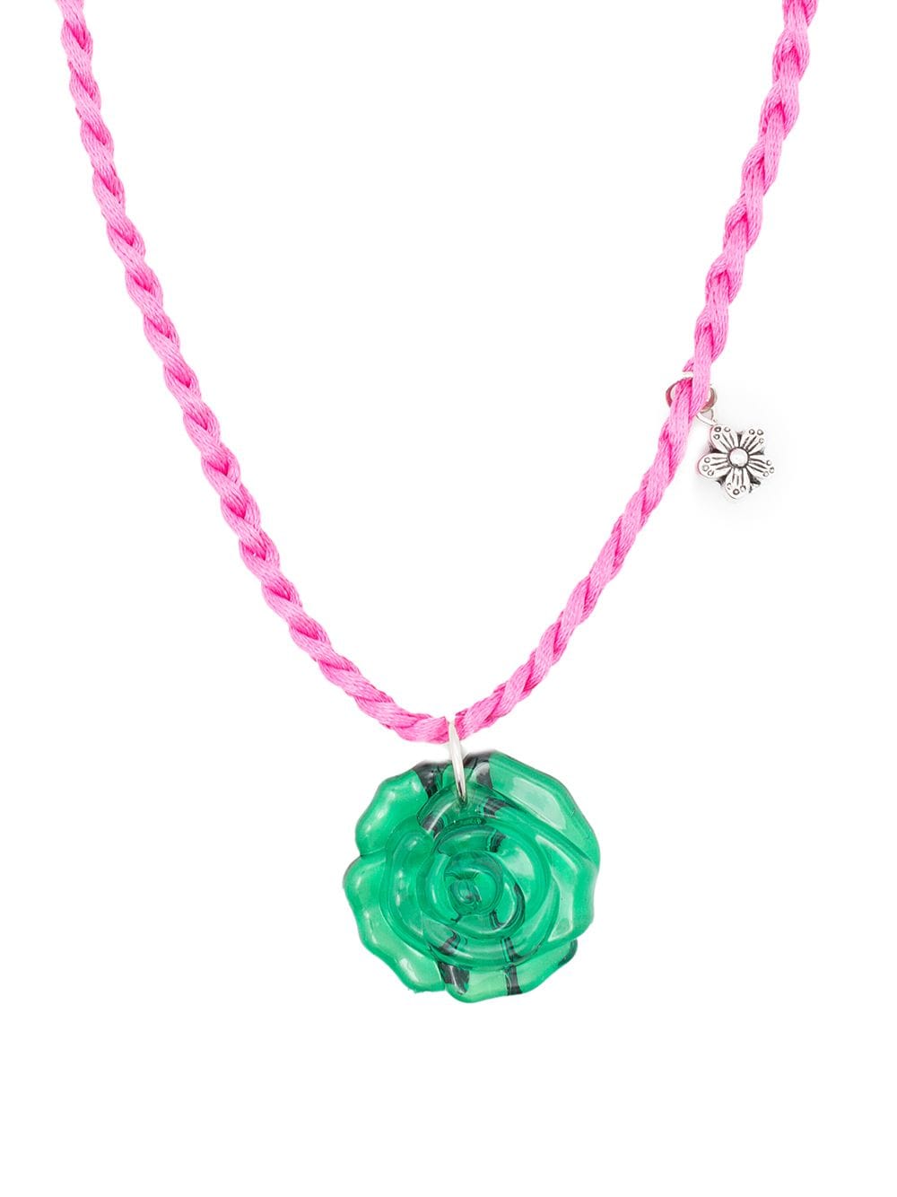 Shop Amir Slama Five-strand Charm Necklace In Multicolour