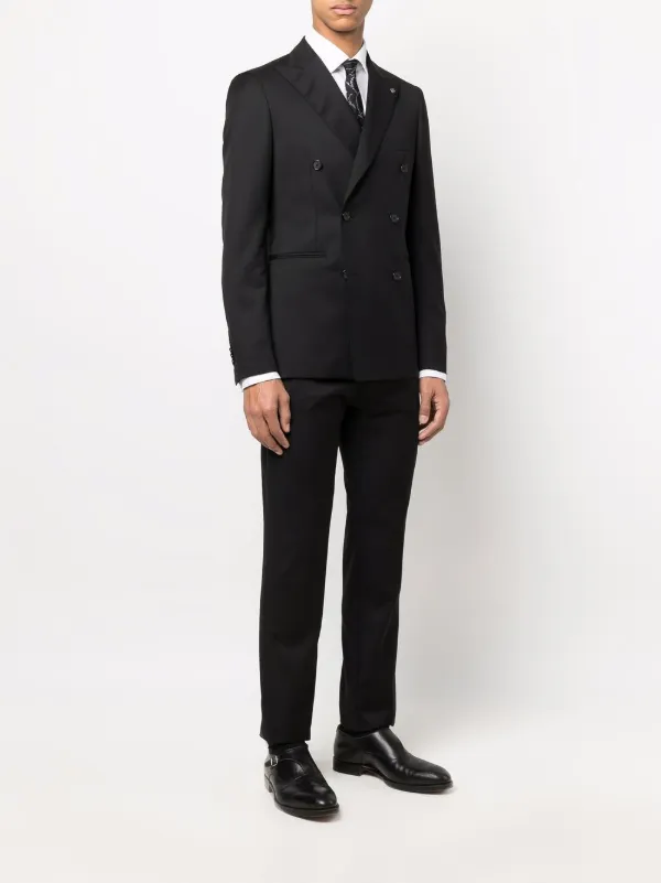 スーツ Tagliatore Suits Tagliatore two-piece single-breasted Suit | Black | FARFETCH