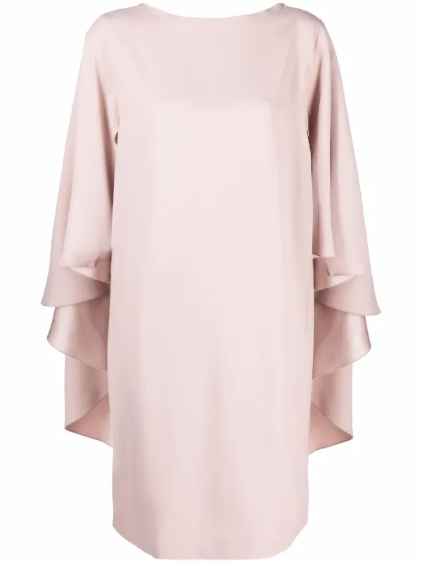 Shop Alberta Ferretti draped-sleeve 