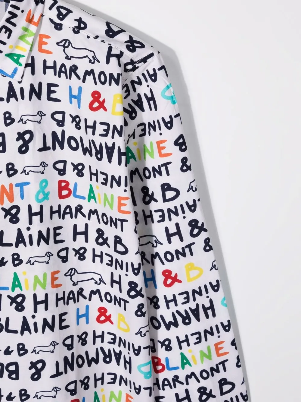 фото Harmont & blaine junior рубашка с логотипом