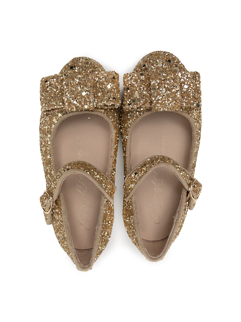 Age deals of Innocence Mia Gold Glitter Shoes