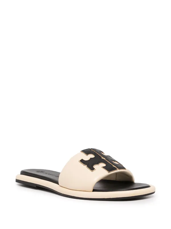 tory burch logo slides