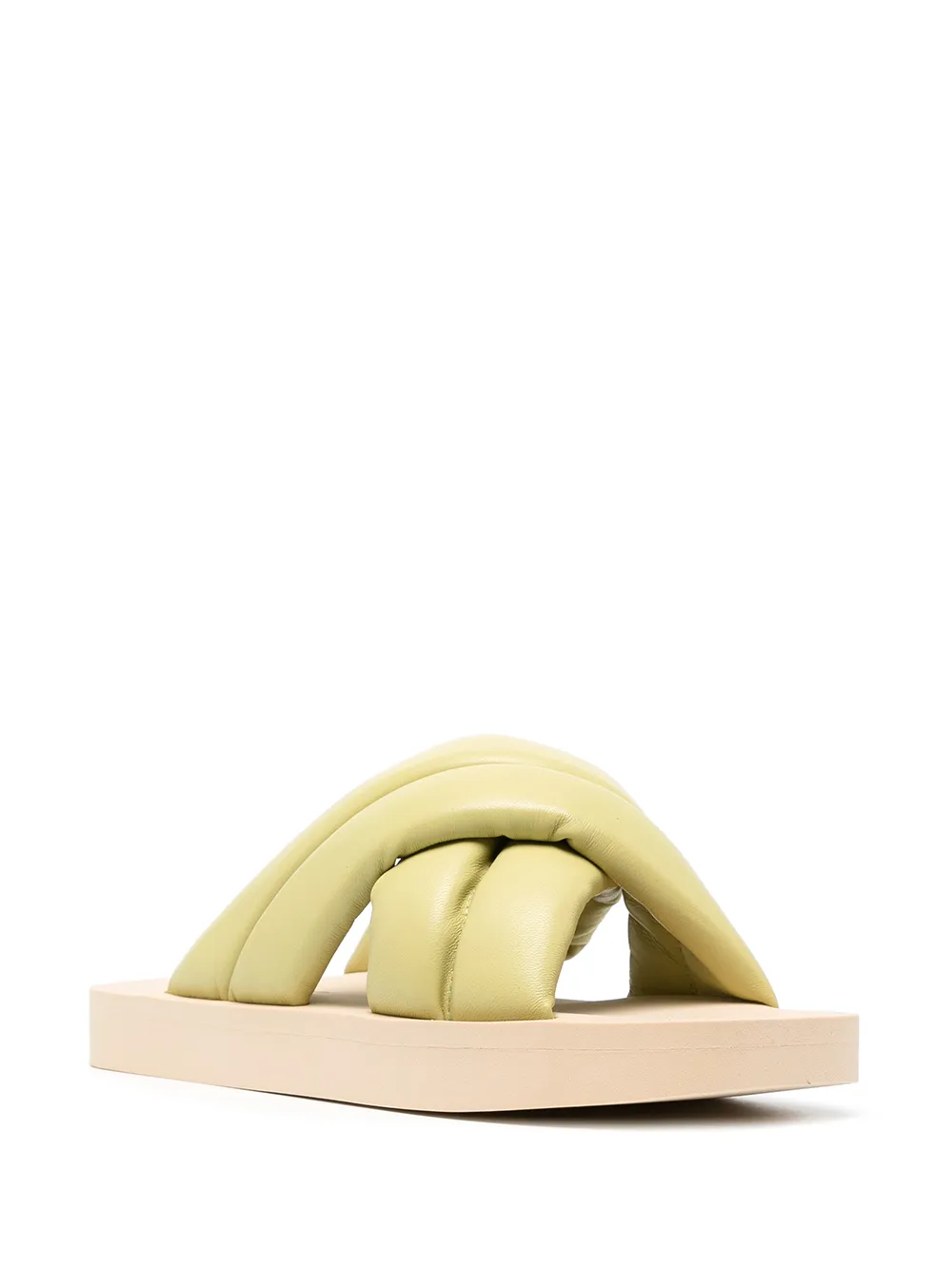 Proenza Schouler Float gewatteerde sandalen - Groen