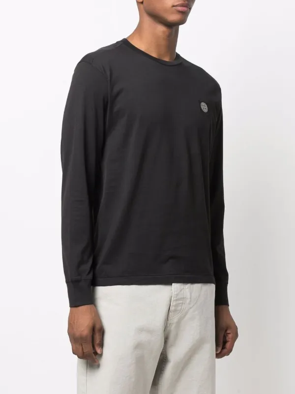 Shop Stone Island logo patch love 