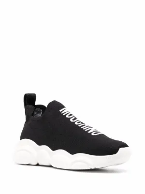 moschino mesh trainers