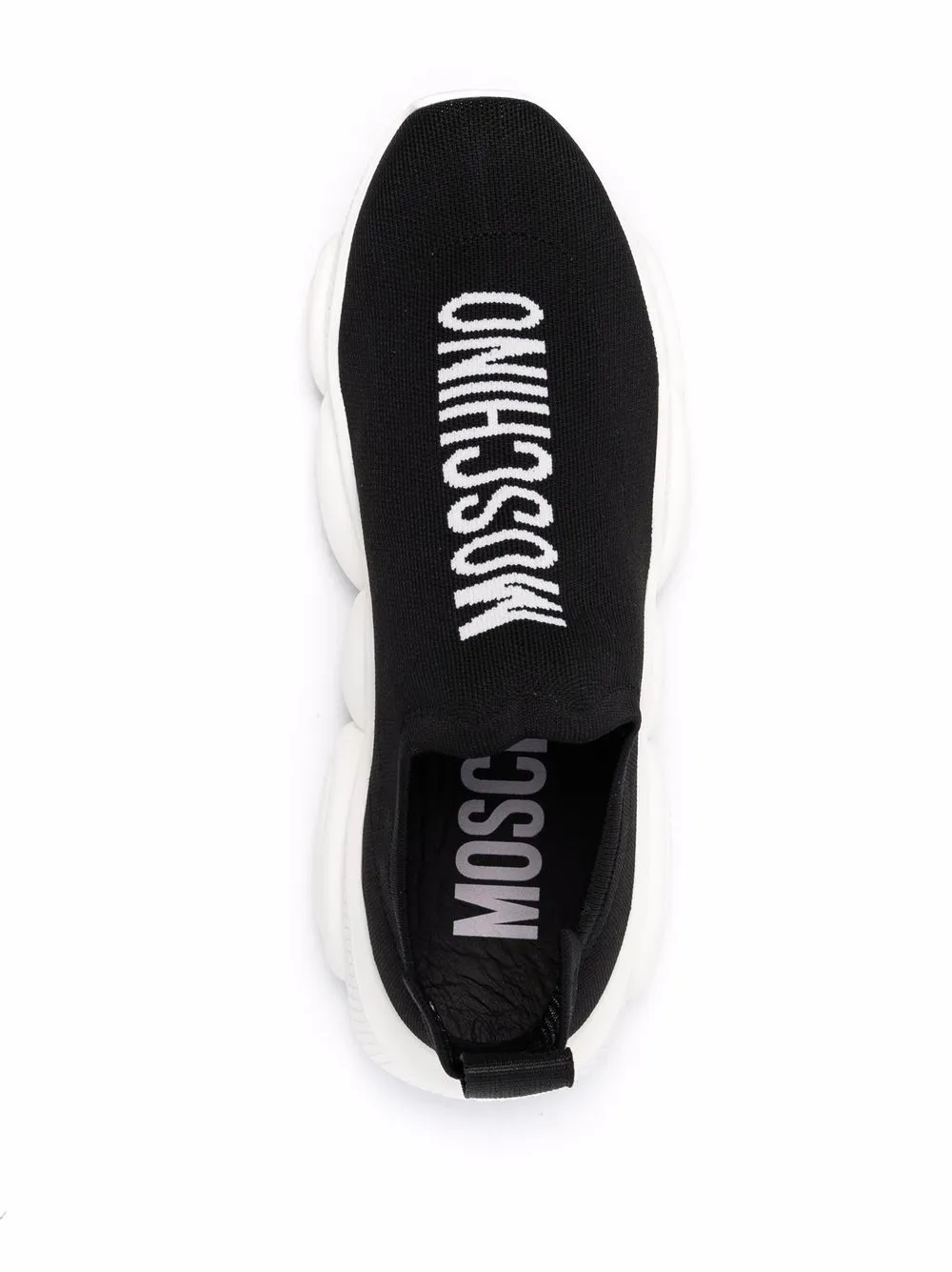 фото Moschino слипоны с логотипом