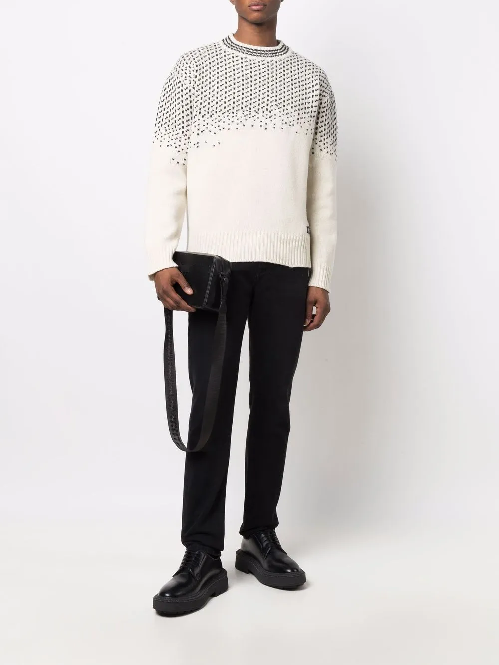Eytys Arild intarsia-knit wool blend jumper