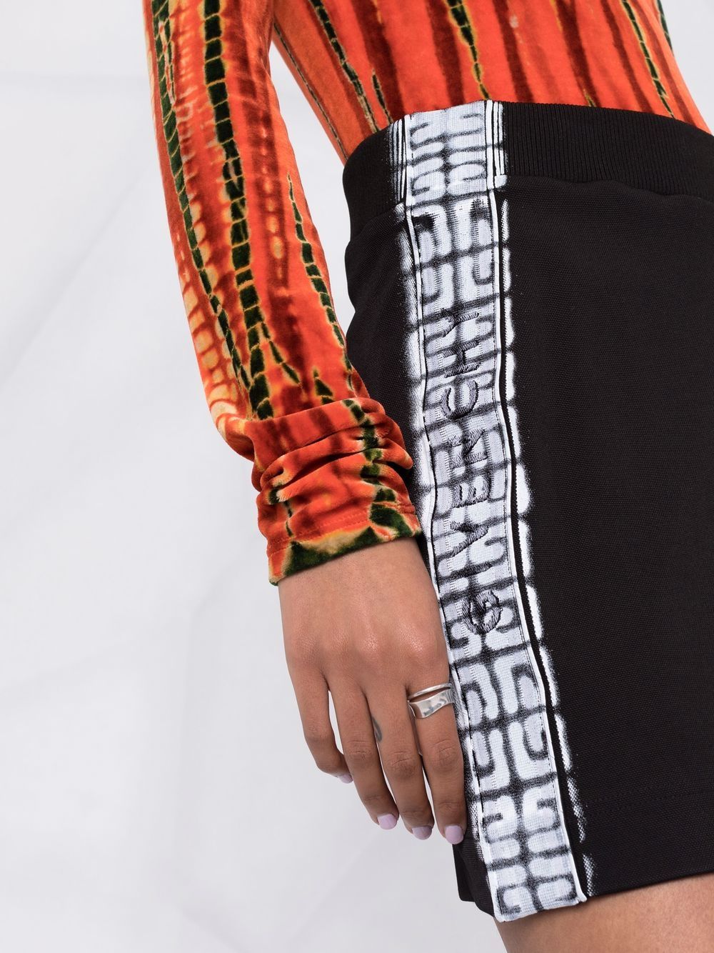 фото Givenchy юбка с графичным принтом