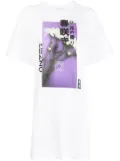 Kenzo daisy-print T-shirt - White