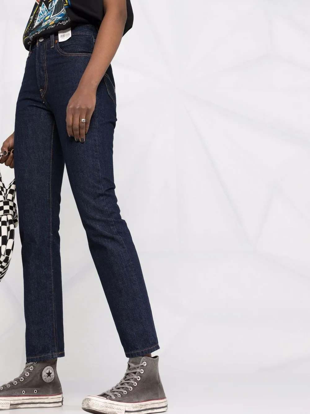 Shop Levi's 501 Original Straight-leg Jeans In Blue