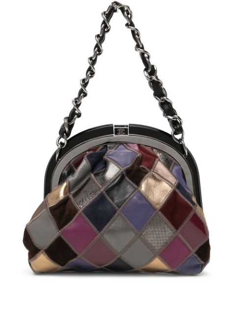 CHANEL 2005-2006 CC patchwork handbag Women