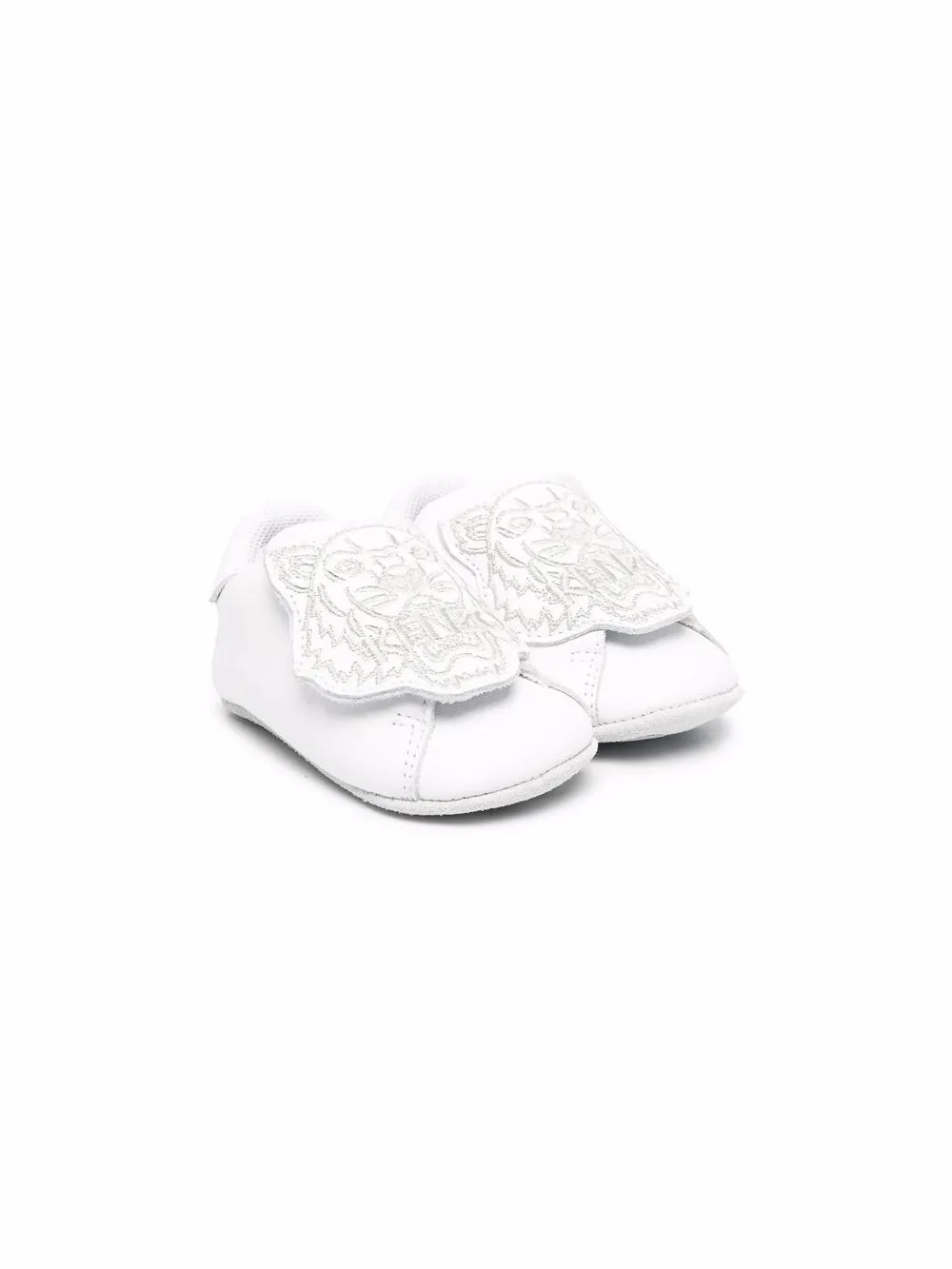 

Kenzo Kids zapatos primeros pasos con motivo Tigre - Blanco