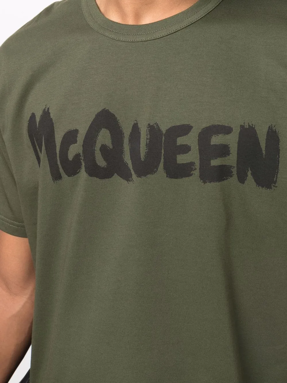 фото Alexander mcqueen футболка с логотипом