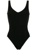 Amir Slama V-neck open-back swimsuit - Black