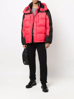 north face red down jacket