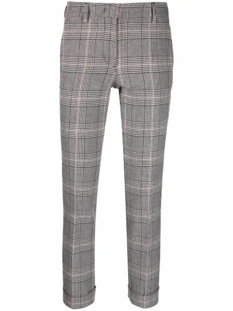 Golden Goose Prince of Wales cigarette trousers