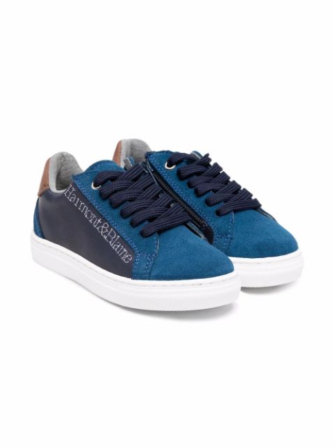 Harmont & Blaine Junior logo-embroidered low-top sneakers 
