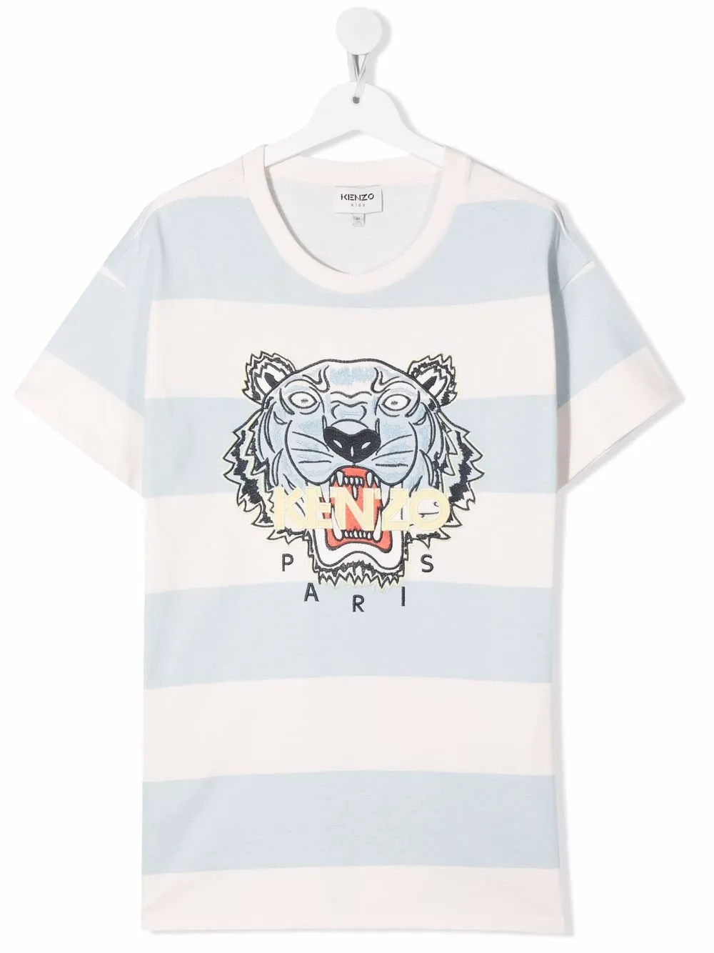 

Kenzo Kids playera con estampado Tigre - Blanco