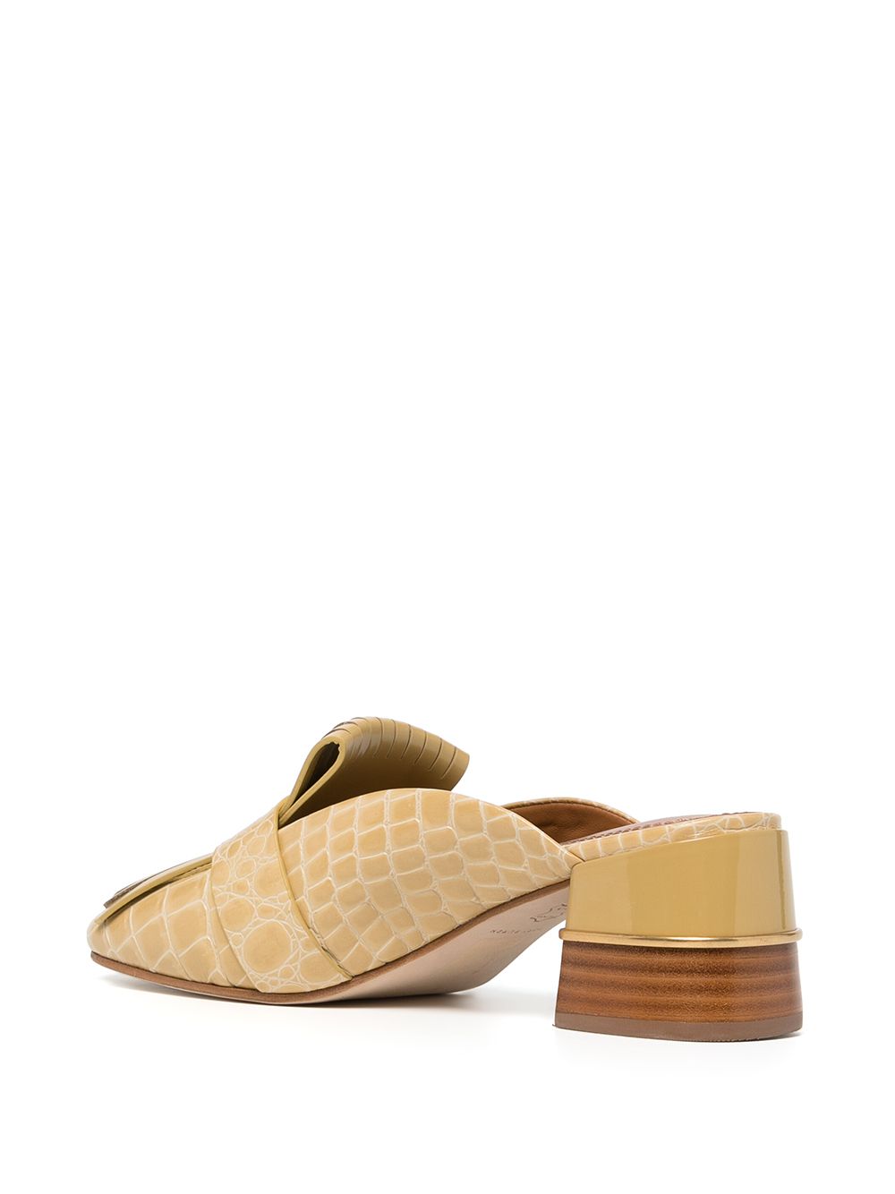 фото Tory burch мюли multi logo kiltie