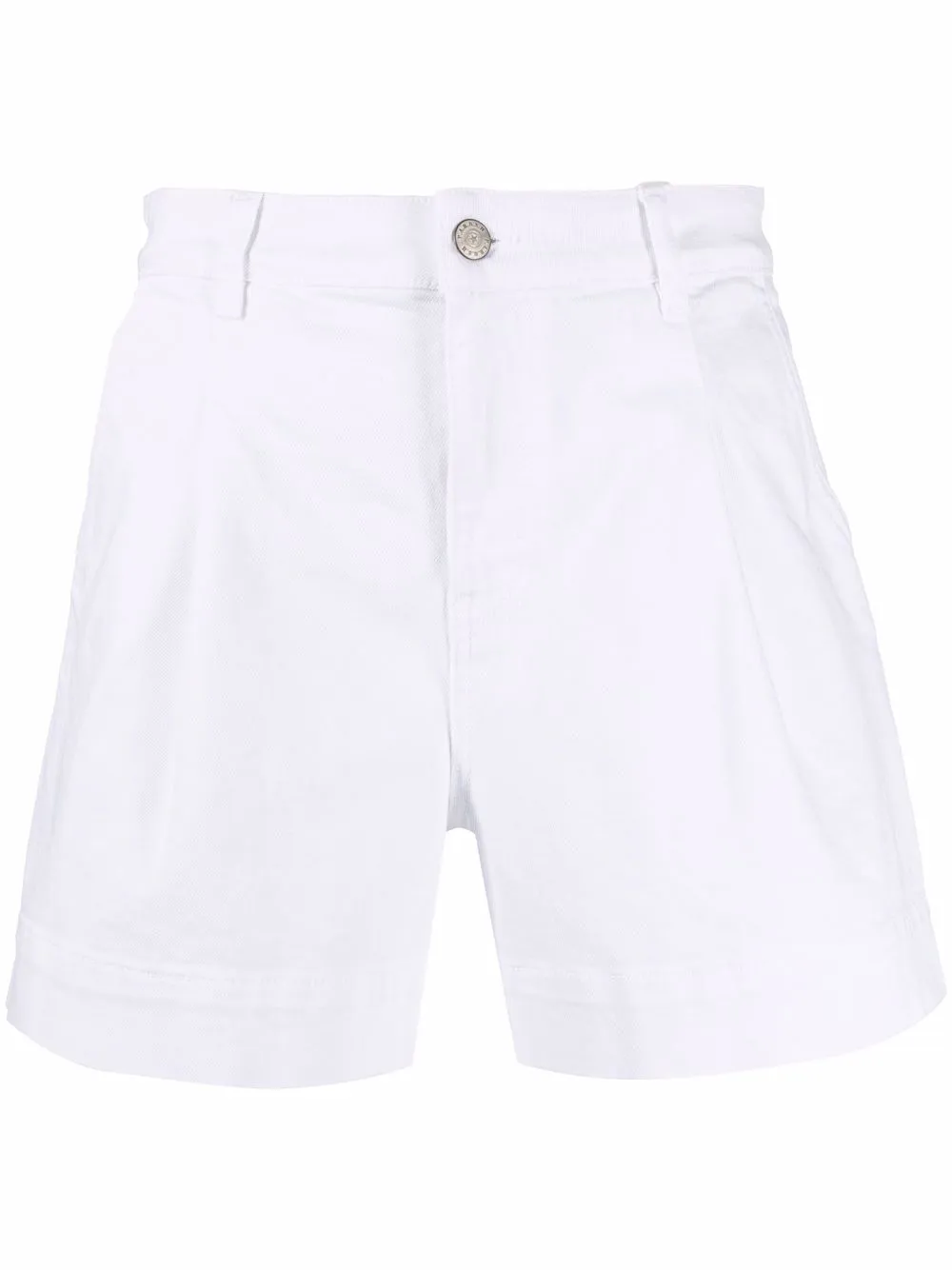 P.A.R.O.S.H. Cabare pleat-detail shorts - White