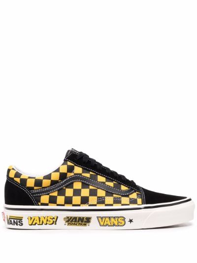 vans old skool checkerboard shoes