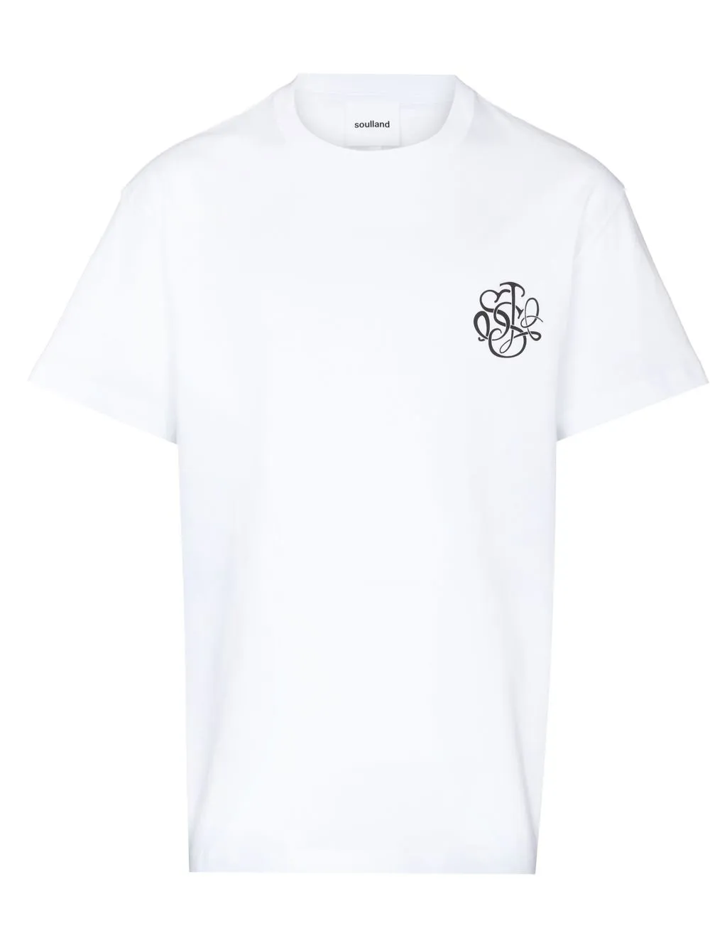 

Soulland playera con estampado gráfico - Blanco