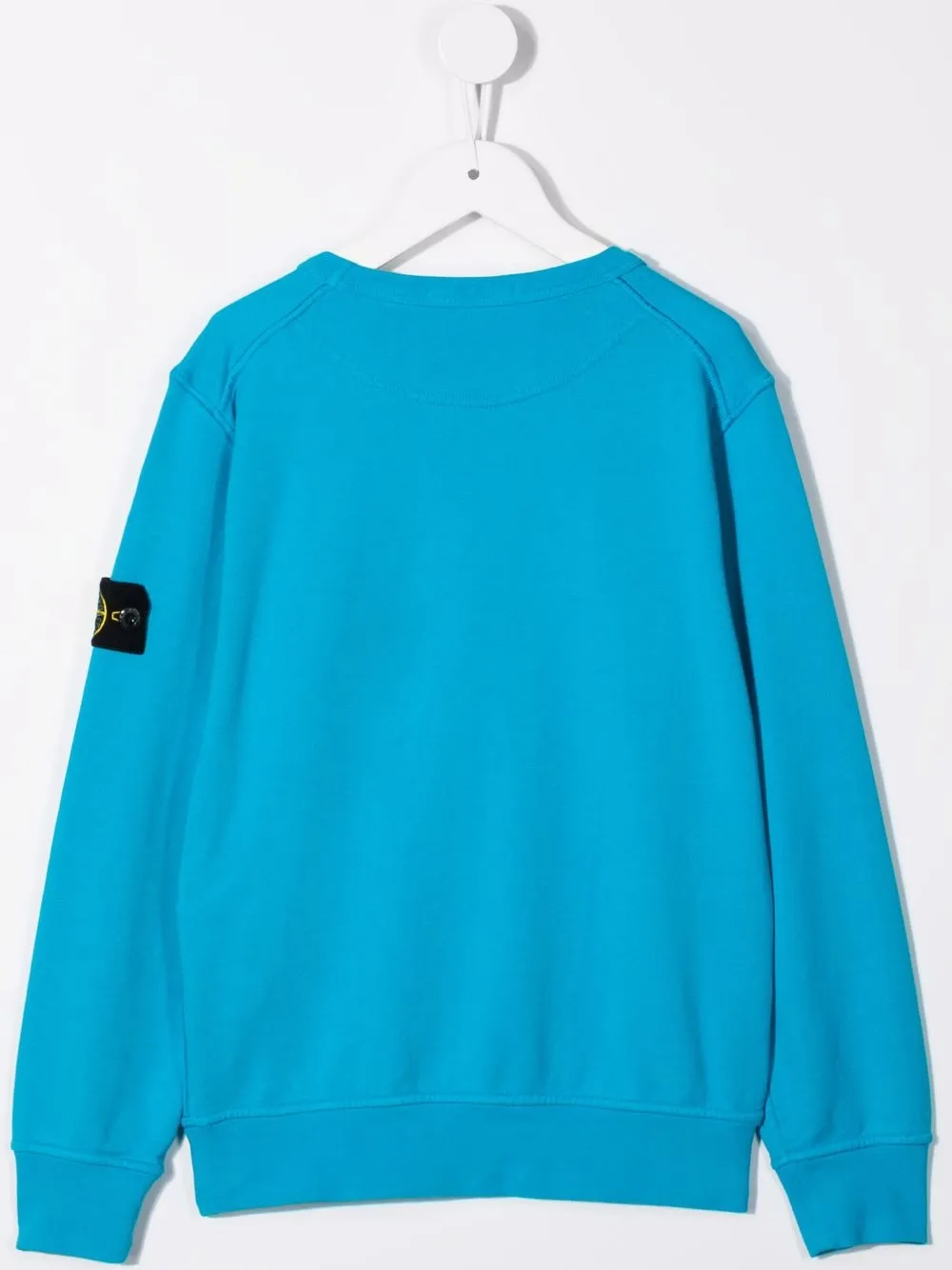 фото Stone island junior толстовка с нашивкой-логотипом