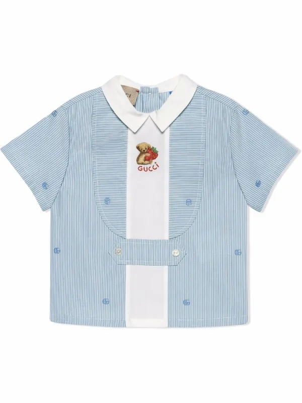 Baby blue gucci clearance shirt