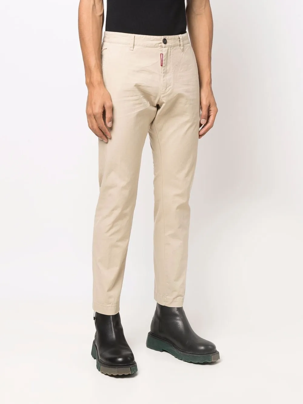 фото Dsquared2 брюки чинос кроя слим