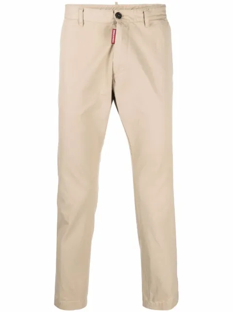 DSQUARED2 slim cut chino trousers