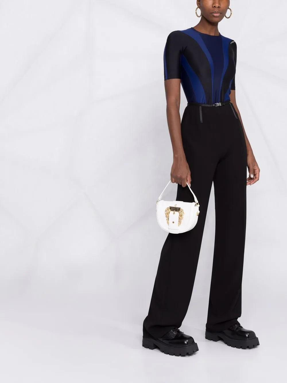 фото Versace jeans couture сумка-тоут с логотипом