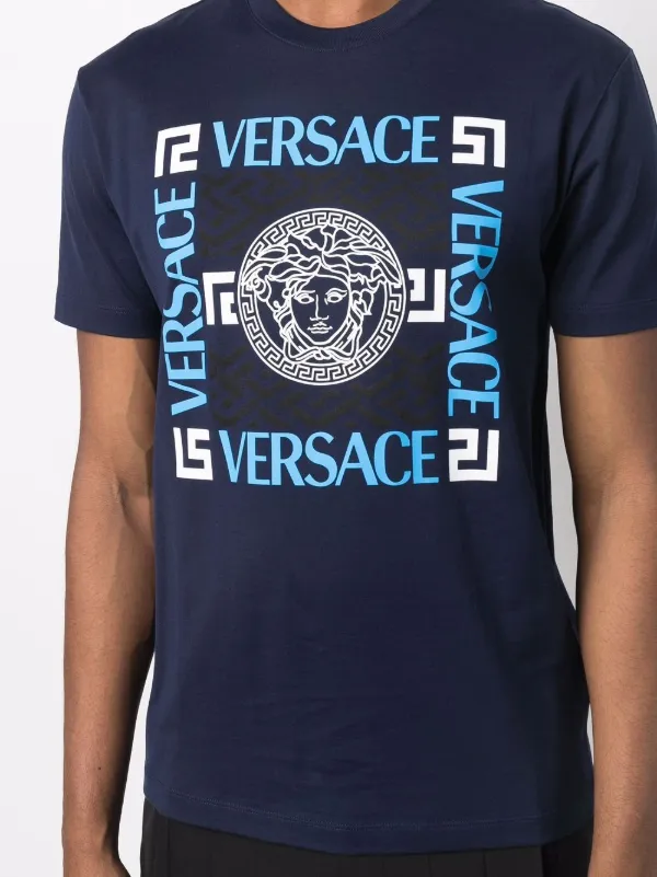 versace half medusa t shirt