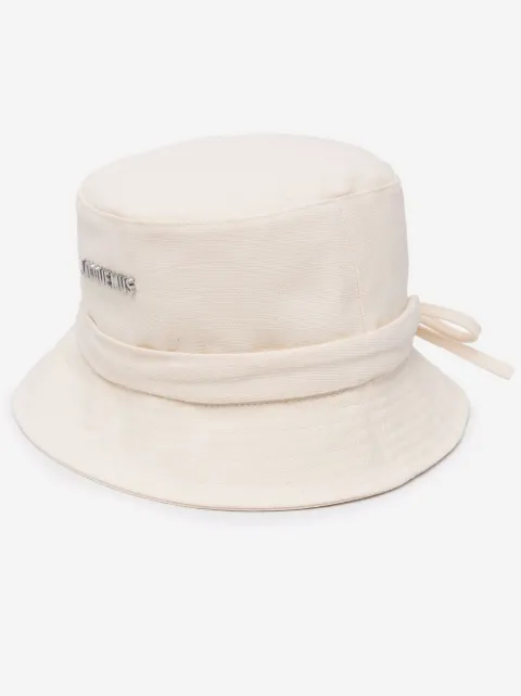 Jacquemus band logo bucket hat