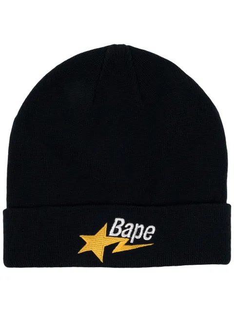 A BATHING APE® embroidered-logo Beanie 