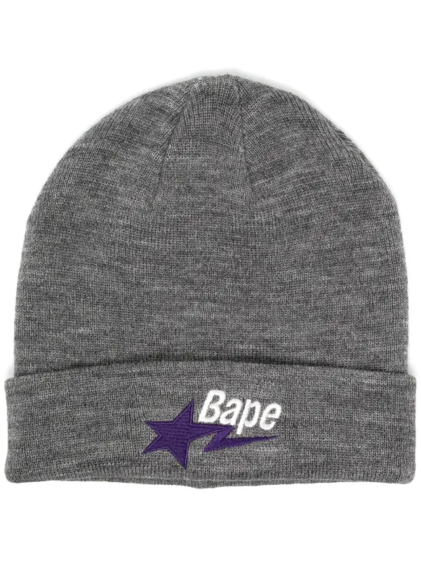 embroidered-logo beanie