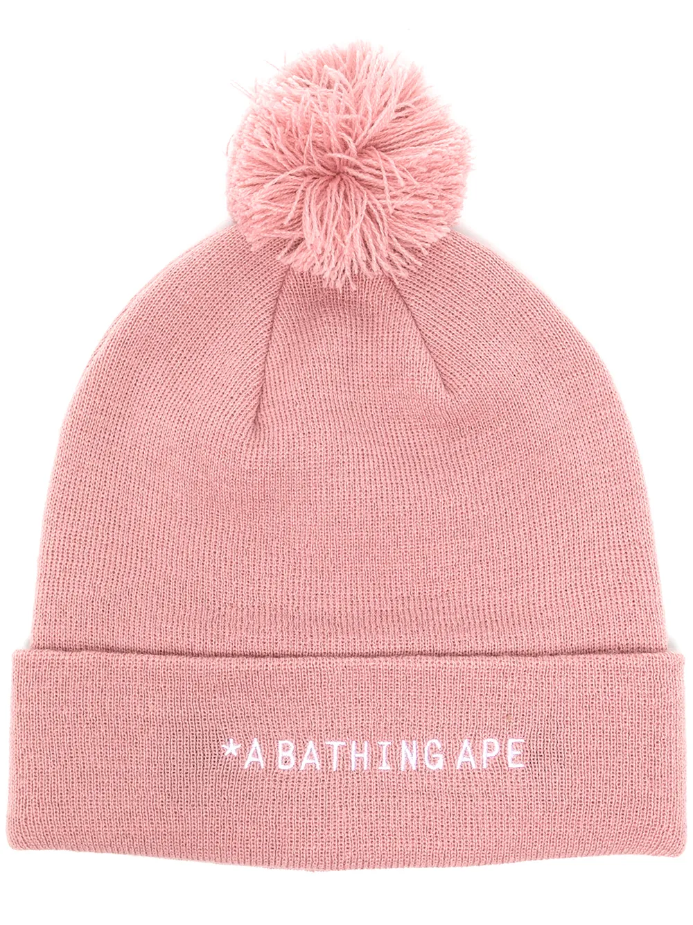 фото A bathing ape® шапка бини с вышитым логотипом