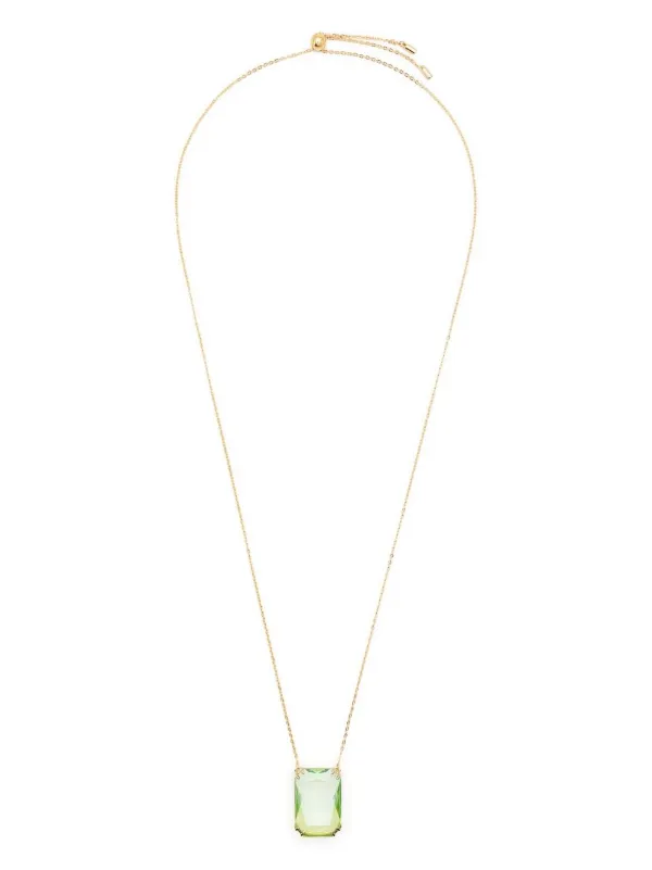 スワロフスキー　ネックレス　Millenia グリーン　ロング　正規品極美品箱付 スワロフスキー ネックレス Millenia グリーン ロング 正規品極