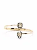 Swarovski Numina crystal-embellished bangle - Gold