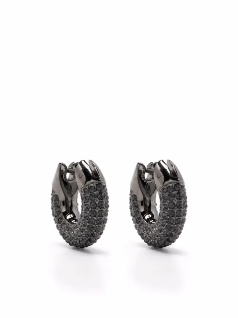 Swarovski Dextera pavé small hoops