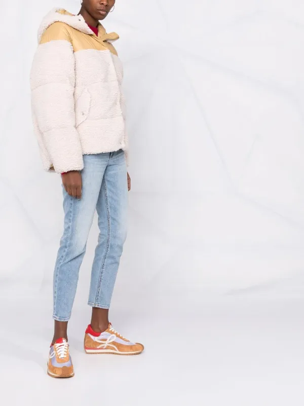 Bone Joelle sherpa puffer jacket 
