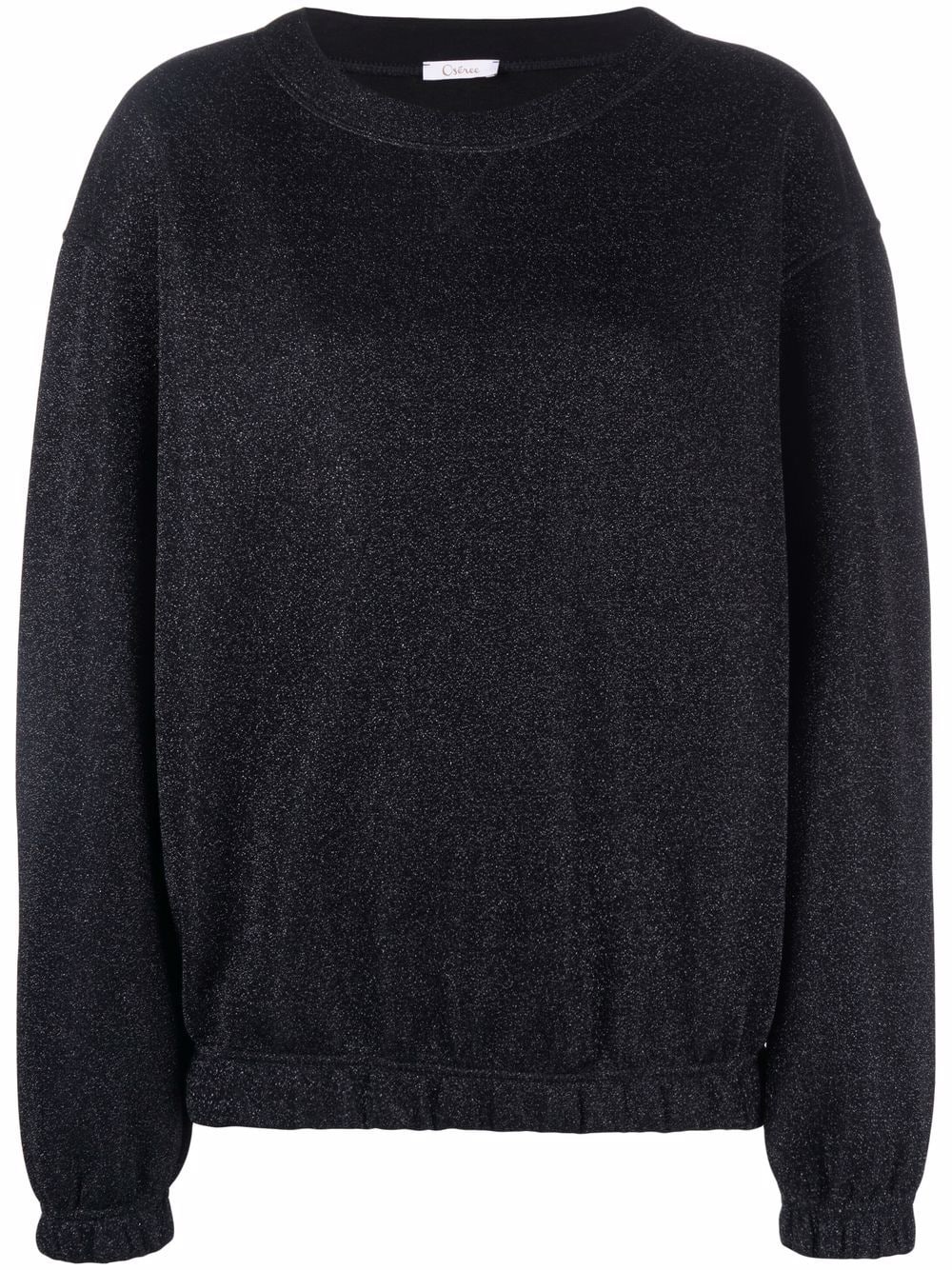 Oséree Lumiere Metallic round-neck Sweatshirt - Farfetch