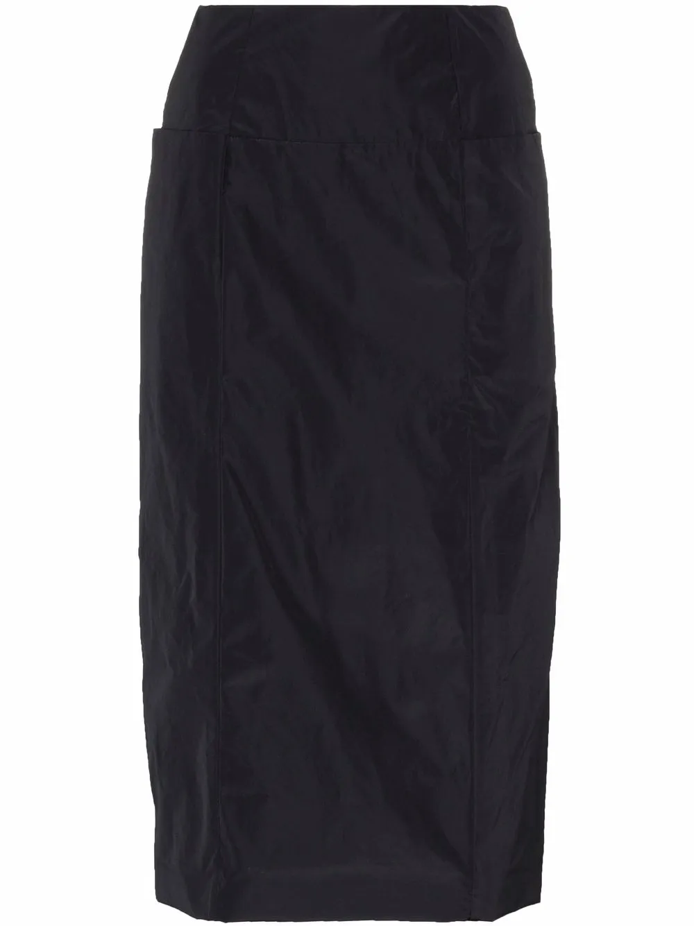 

Timothy Han / Edition falda fruncida Action de cintura alta - Negro