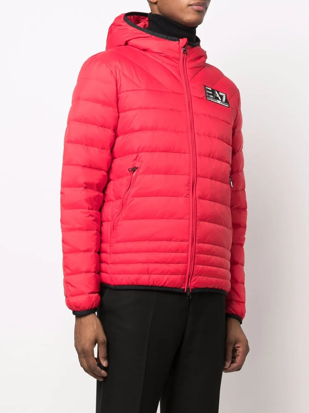 фото Ea7 emporio armani пуховик с логотипом