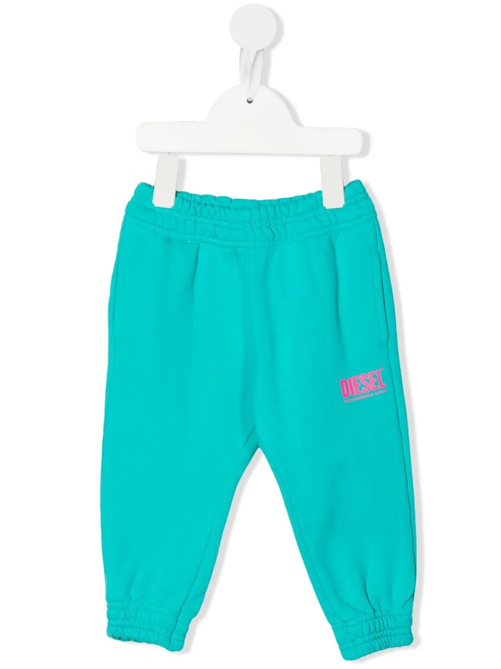 

Diesel Kids pants con logo estampado - Azul