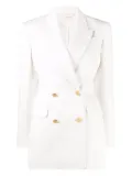 Alexander McQueen double-breasted tailored blazer - White