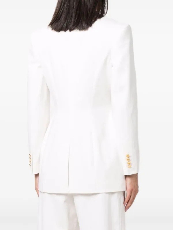 Alexander McQueen double-breasted Tailored Blazer | White