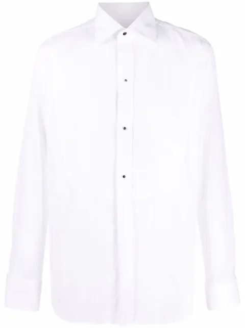 Canali camisa de esmoquin con botones