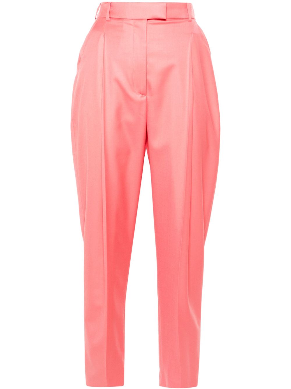 Alexander McQueen pleat-detail trousers - Pink